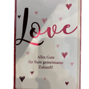 Glückwunschkarte Hochzeit
